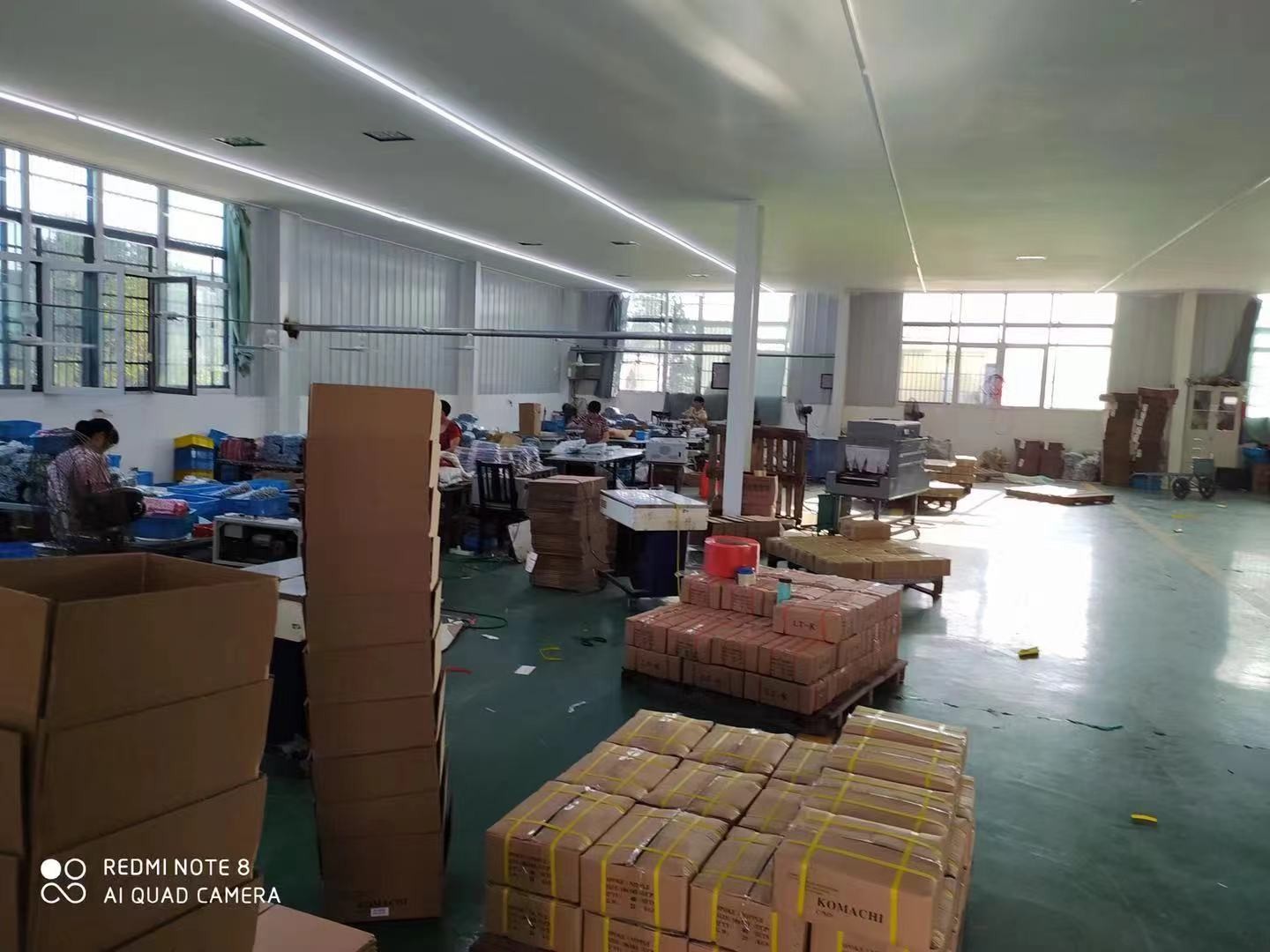 Hangzhou Zhenrong Import and Export Co., Ltd Fabrik Produktionslinie