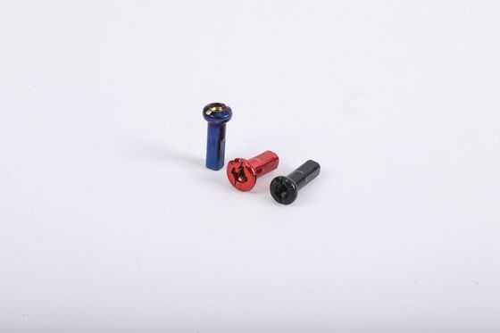 Polster Standard Flachkopf Runder Farbiger Motorrad Nippel
